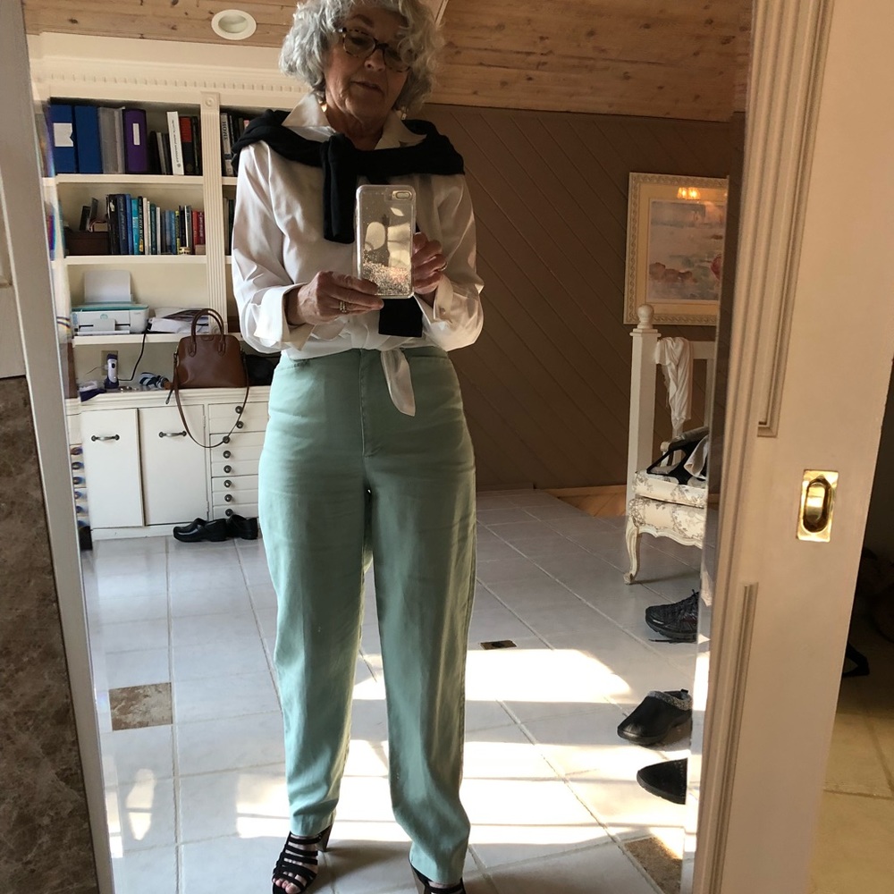 Linen slacks